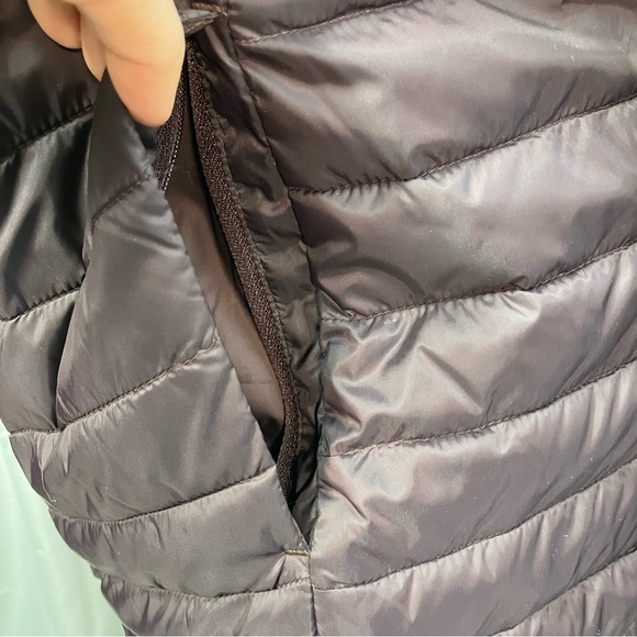 Old Navy Water Resistant Narrow Channel Packable Puffer Jacket Purple Small Tall - Picture 7 of 16